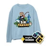 Limitovaný crewneck SY Rybář modrý